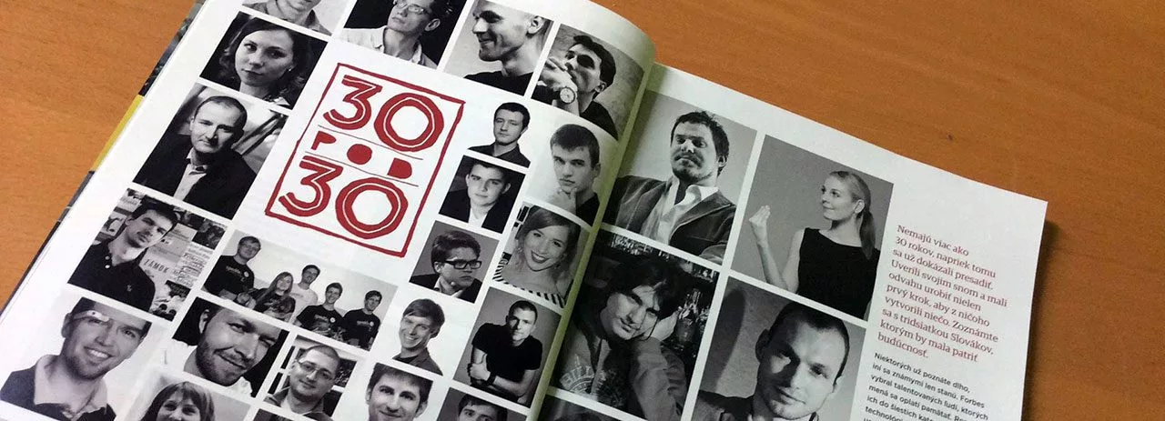 Forbes 30 under 30のWebSupport