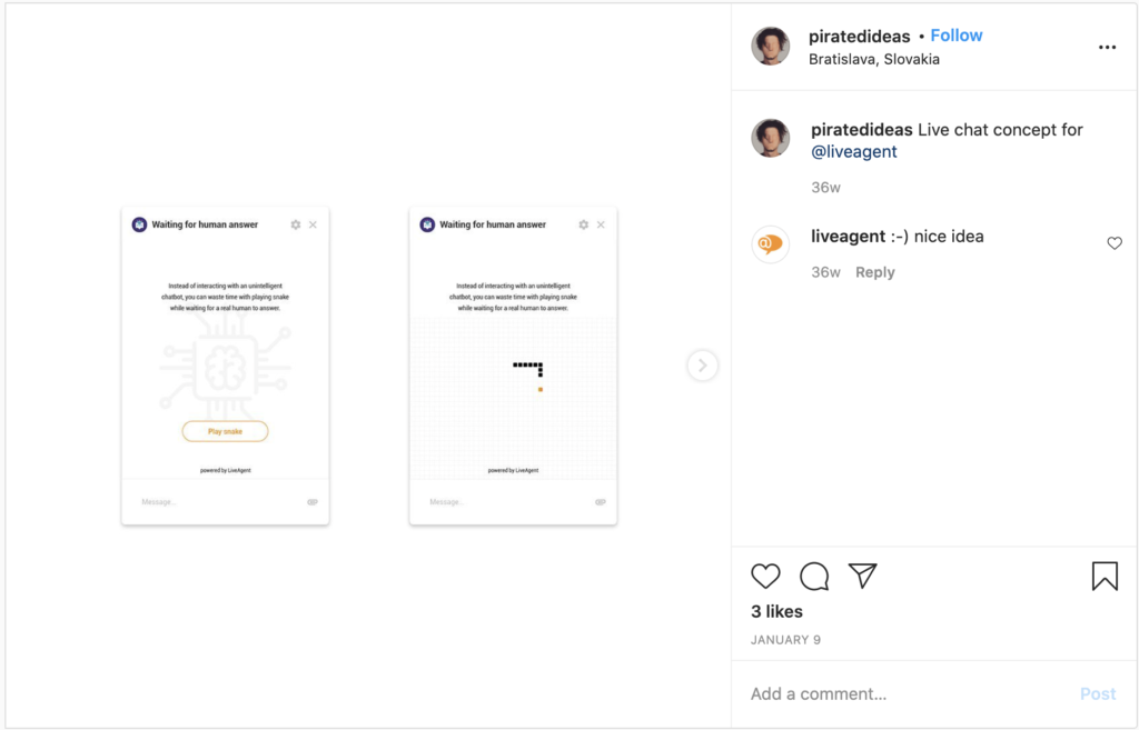 Instagramコメントメンション