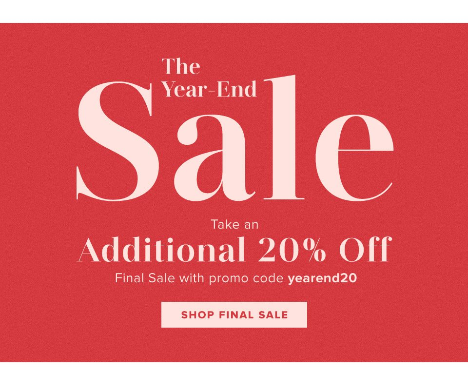 End year sale