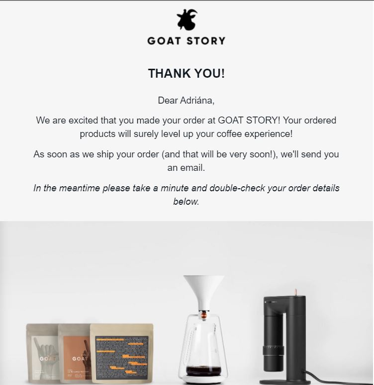 メールストーリーの例